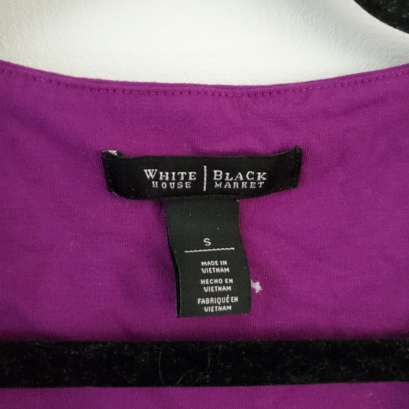 Purple Wrap Top - Picture 3 of 3